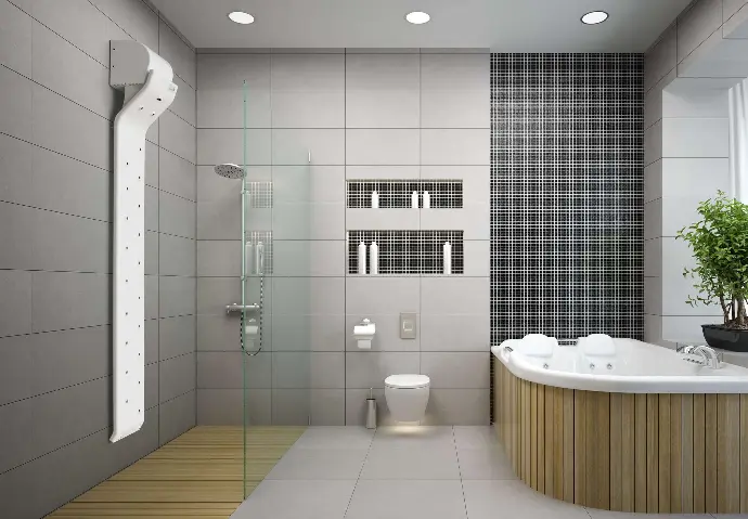 Bad mit WalkIn Dusche